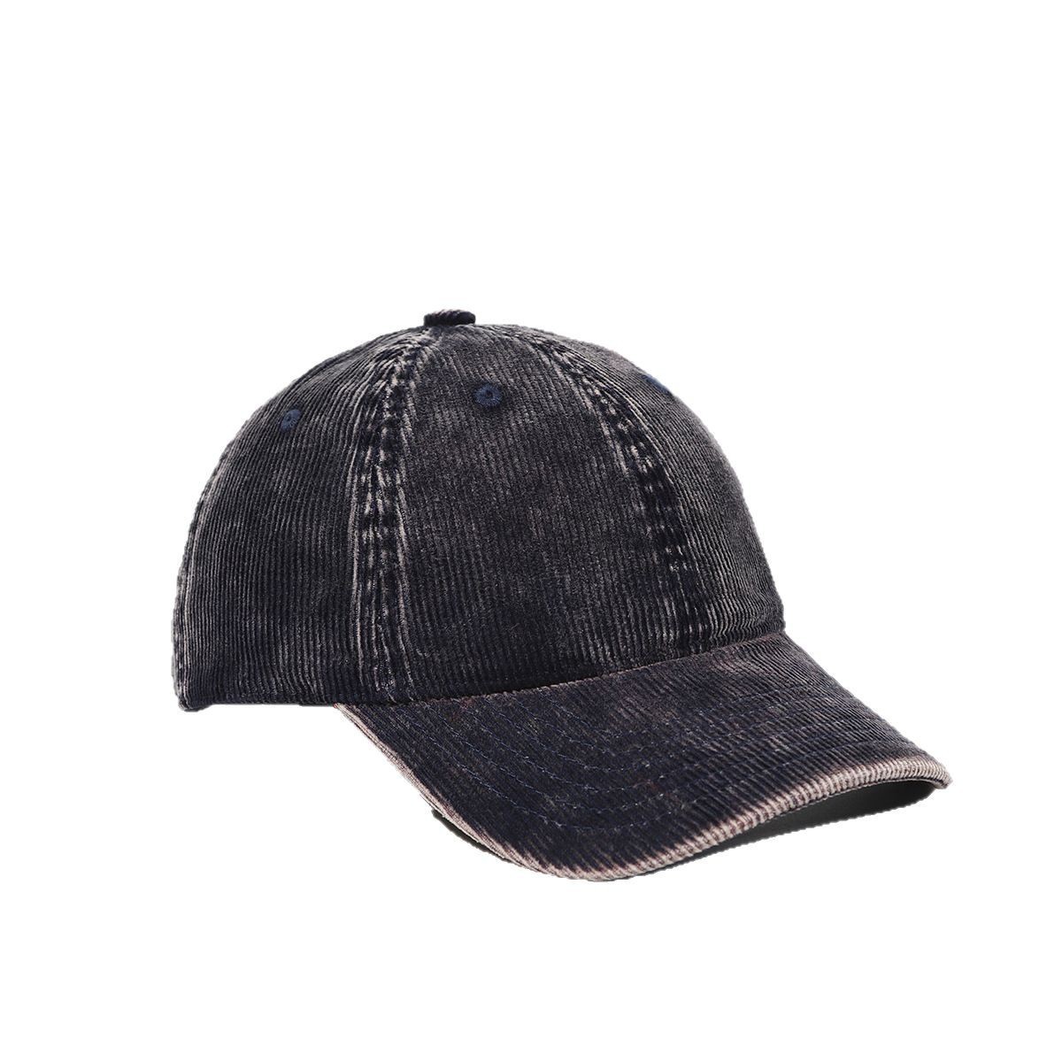 Sombreros de comercio exterior para adultos se pueden personalizar bordados logotipo de lana lavable para hacer vieja fábrica de sombreros de béisbol suaves al por mayor image 6