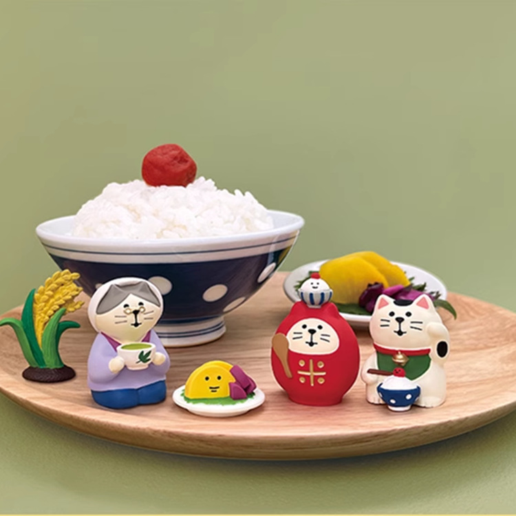 日本式雑貨ゼカ食游diy新米潮游かかし飾り撮影道具ミニチュア樹脂小物