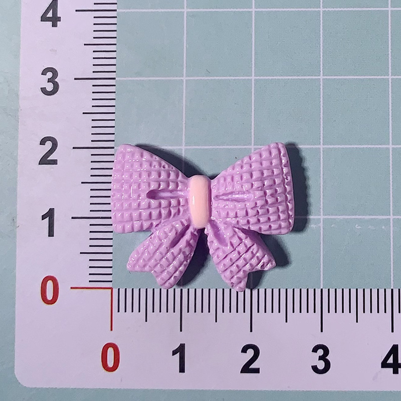 Nuevo macarón arco de color DIY accesorios de resina crema pegamento para el cabello adornamiento para el cabello agujero agujero zapatos sujetador material de taza