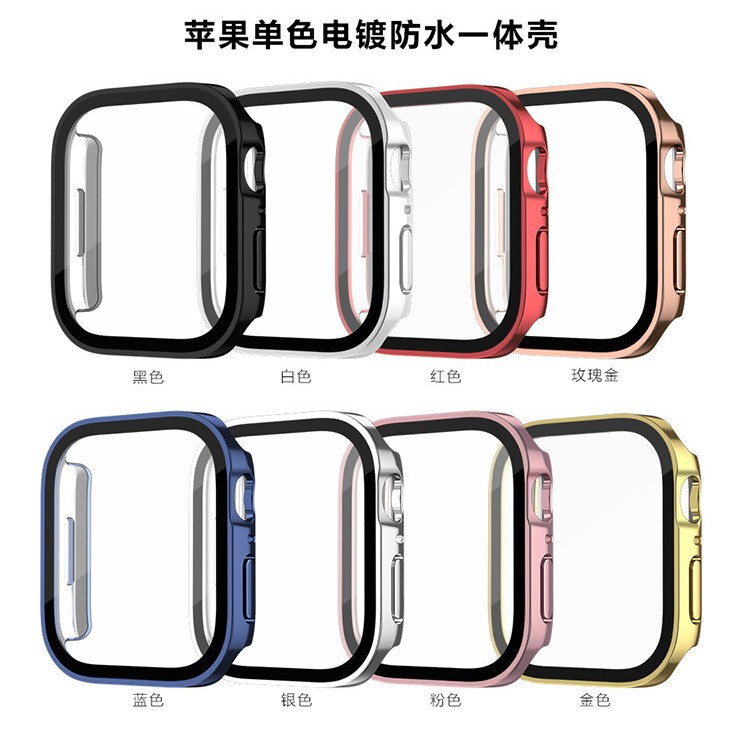 Suitable for Apple Watch 10 Protective Case, Apple Watch 9/8/7 Case, iWatch Straight-Edge Waterproof Integrated Case Suitable for Apple Watch 10 Protective Case, Apple Watch 9/8/7 Case, iWatch Straight-Edge Waterproof Integrated Case