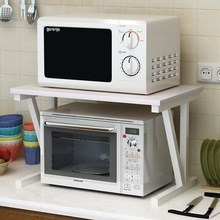 微波炉架子置物架台面多功能家用厨房调料品多层收纳架烤箱调味品