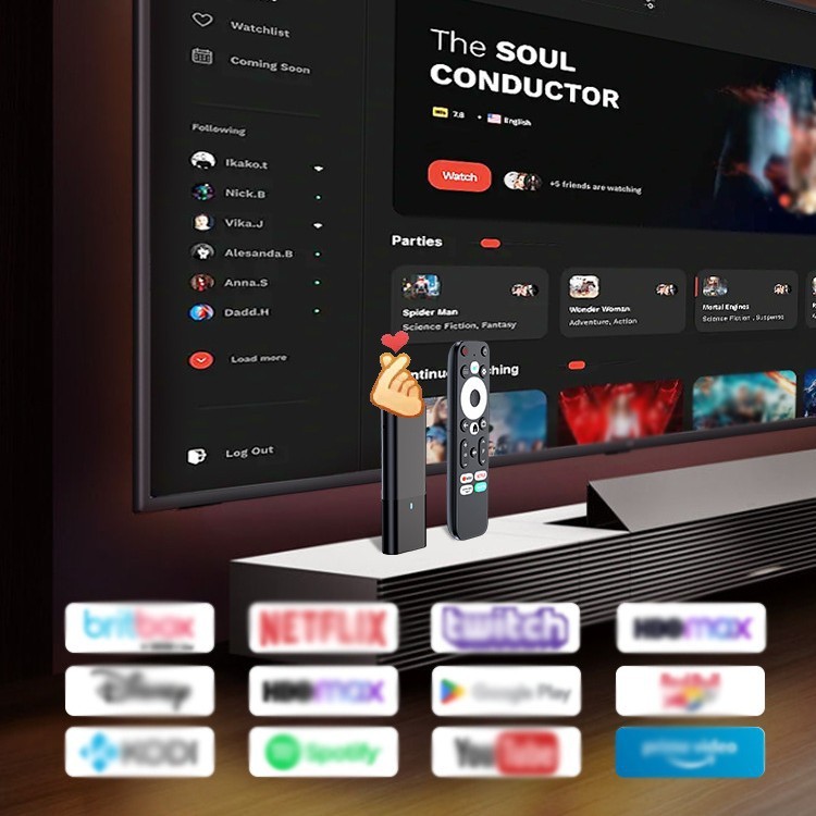 S02 Android10 ネットワーク TV ボックス 5G 音声リモコンプレーヤー ATV TV ネットワークプレーヤー TV|undefined