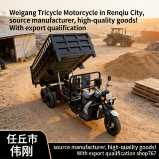 新品九轮燃油摩托车三轮自卸载重王家用货运农用车农用三轮车
