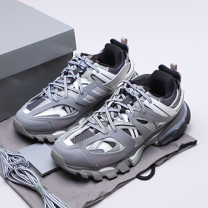 Paris 3.0 Thick-Soled Dad Shoes Track Family Third Generation Triple Outdoor Versatile Height-Increasing Shoes for Men and Women Sports Shoes