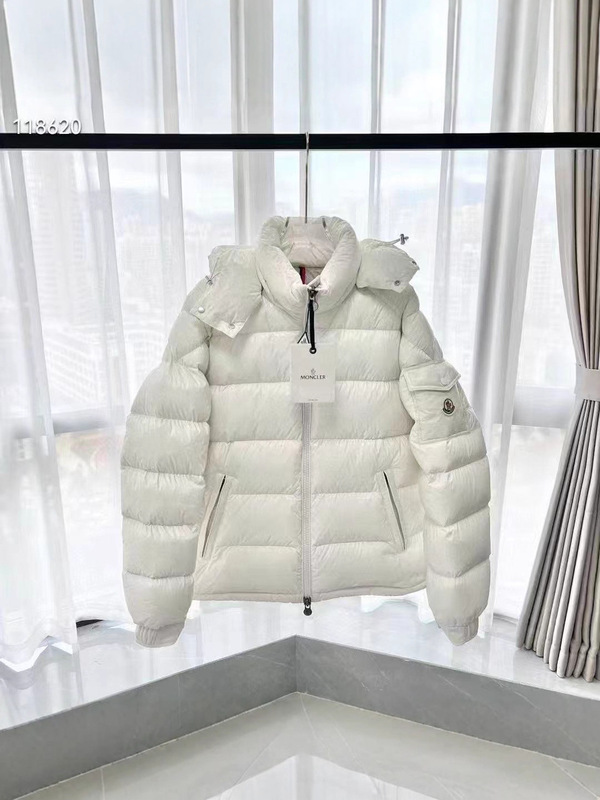 跨境冬季新款蒙家玛雅亮面棉服男女连帽加厚保暖休闲免洗情侣外套|undefined