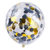 Decorations suitable for photo sessions, balloon, chain, set, latex nail sequins, bee