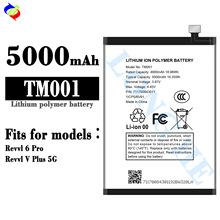 适用于T-Mobile Revvl 6 Pro/Revvl V Plus 5G手机电池TM001批发