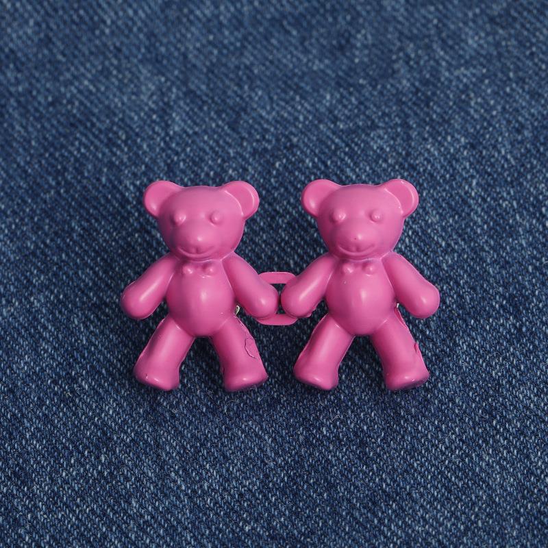 Little Bear cintura hebilla jeans cintura-apretado artefacto cintura modificación botón inconsútil hebilla desmontable hebilla decorativa