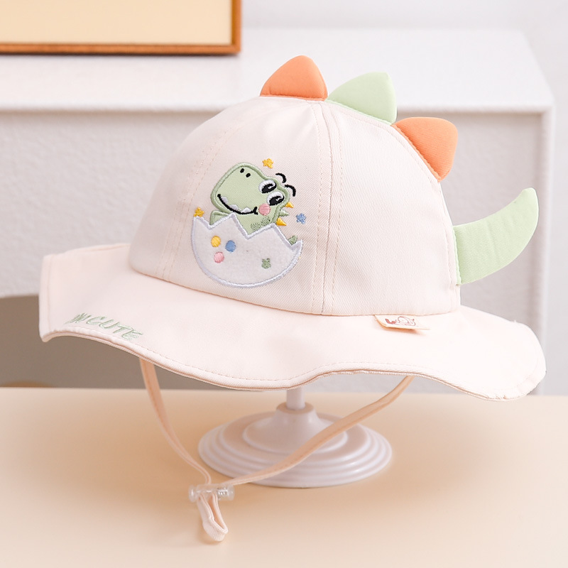 Sombrero para bebés primavera y otoño delgado lindo super pequeño mes de edad pescador sombrero universal sombrero para bebés de dibujos animados