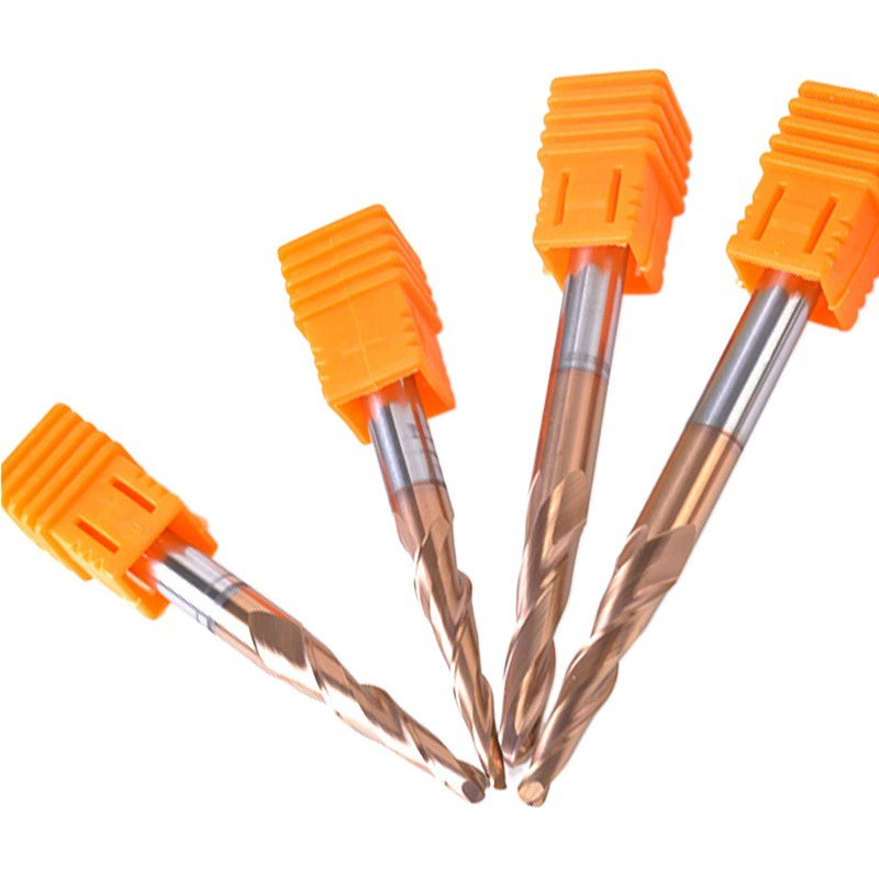 Фреза с конической шаровой головкой Wangrui 55-градусный карбид с покрытием, 3D рельефный гравировальный нож, дерево, алюминий, медный инструмент с ЧПУ