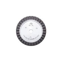 玻克直边机树脂轮 130mm外齿树脂轮 玻璃双边机树脂磨轮 可议价