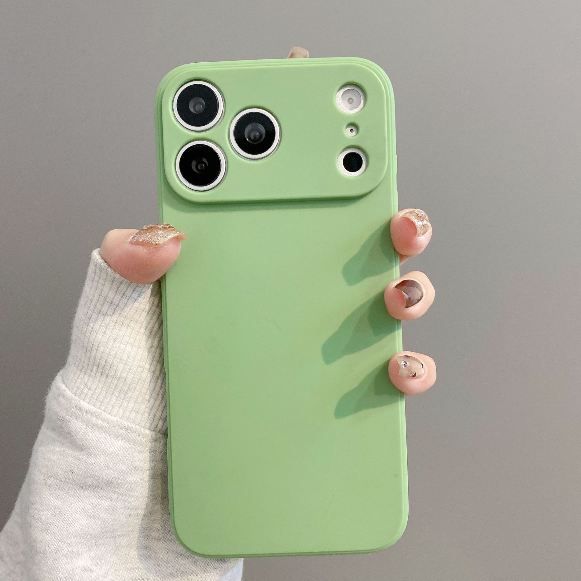 Borde recto-Verde Matcha