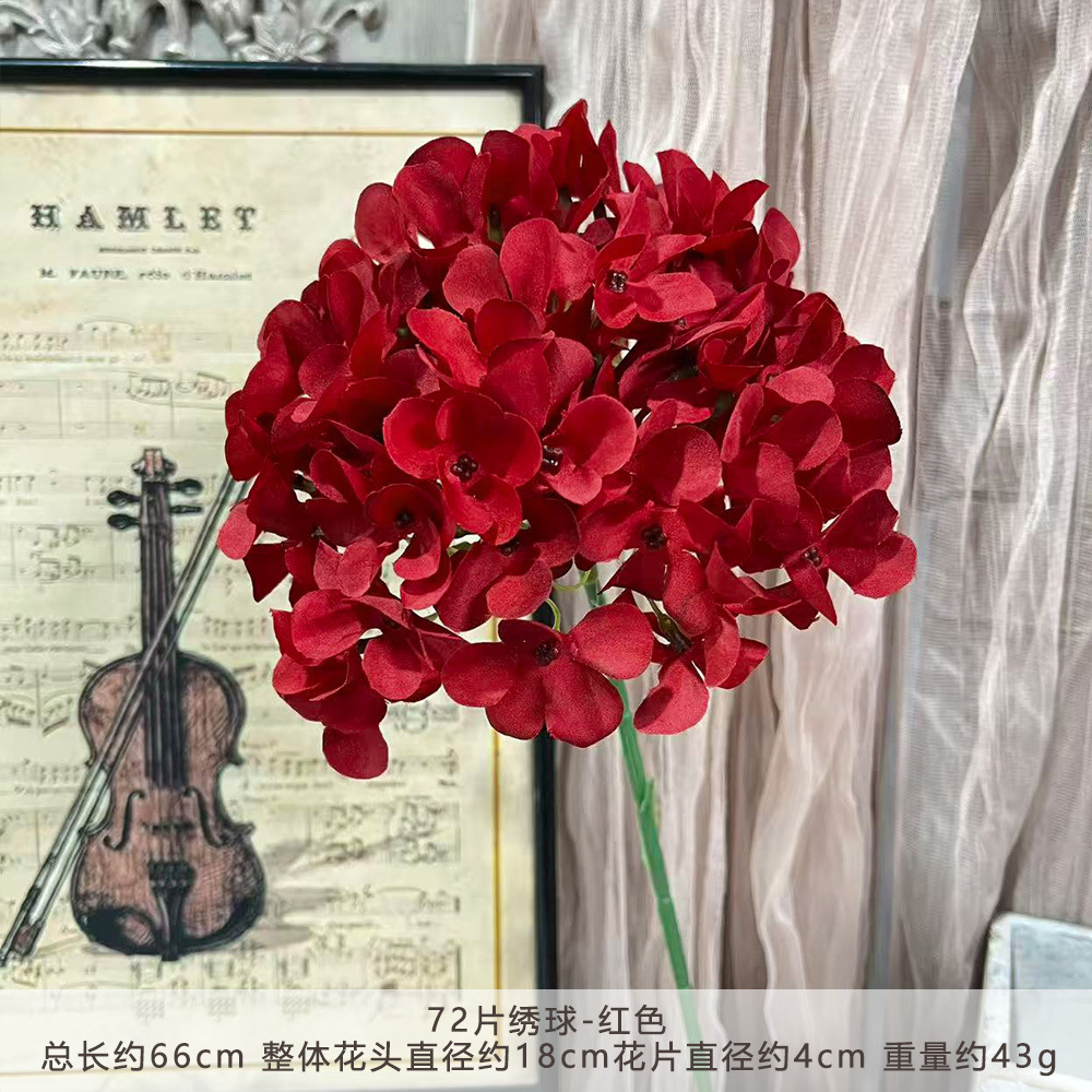 Zz-72 hydrangea - red
