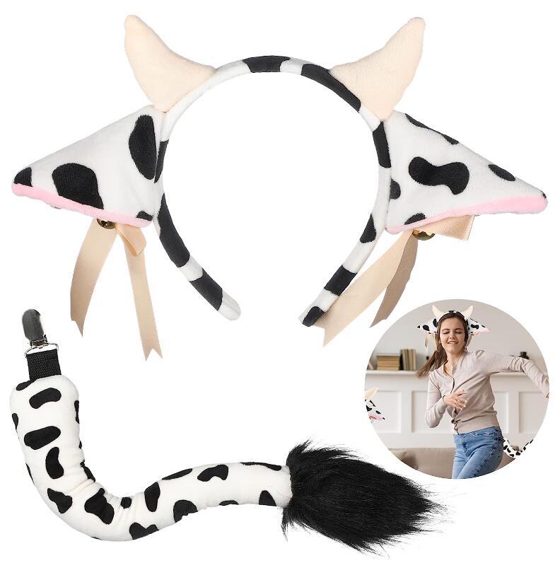 Halloween Déier Oueren kreativ Requisiten Zoo Léiw Oueren Kappband Kappschmuck_voghion.com