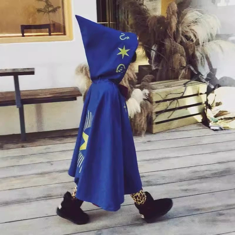 Мальчики и девочки косплей одеваются волшебники специальные волшебные халаты Гарри Поттера Хэллоуин детский костюм плащ плащ