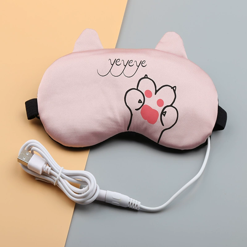 Сонная маска, компрессия с USB-зарядкой, ночная повязка, патч против усталости глаз, подарок на день рождения