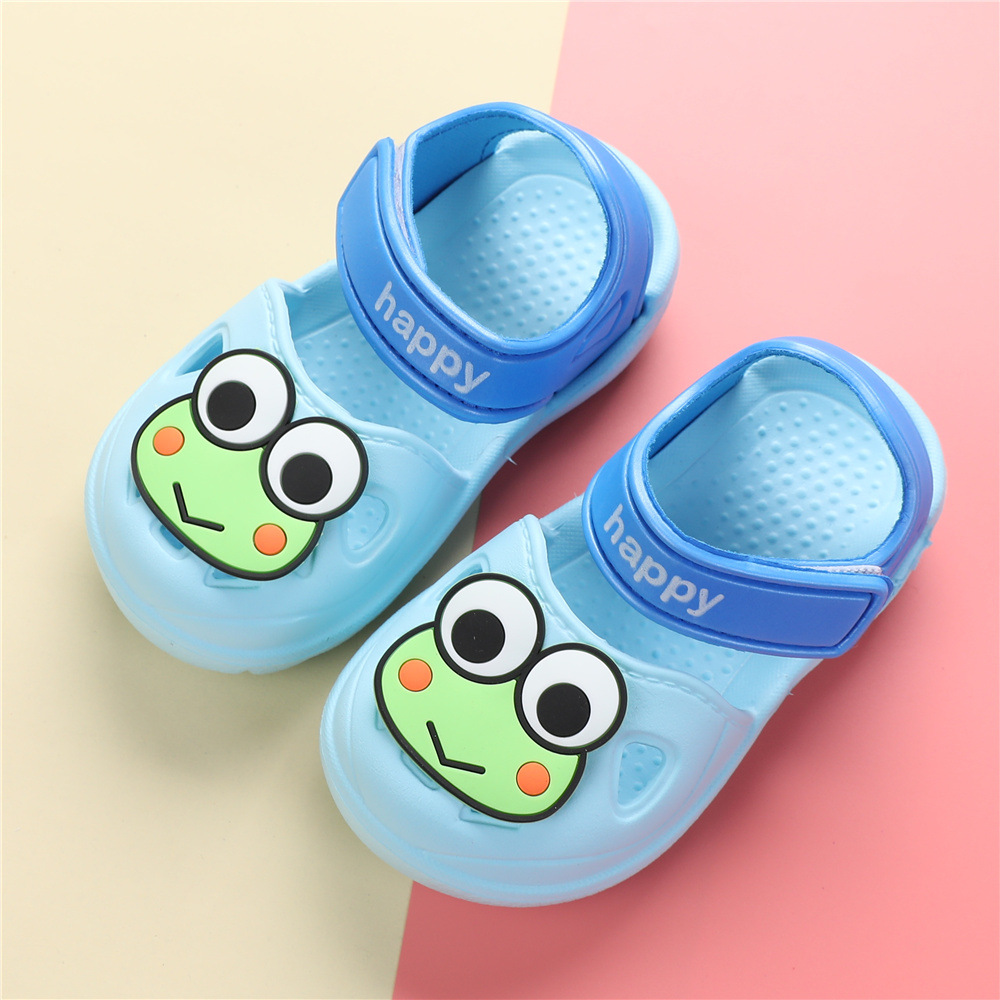儿童凉鞋男女童夏季2021新款韩版软底轻便小童沙滩鞋工厂批发|ru