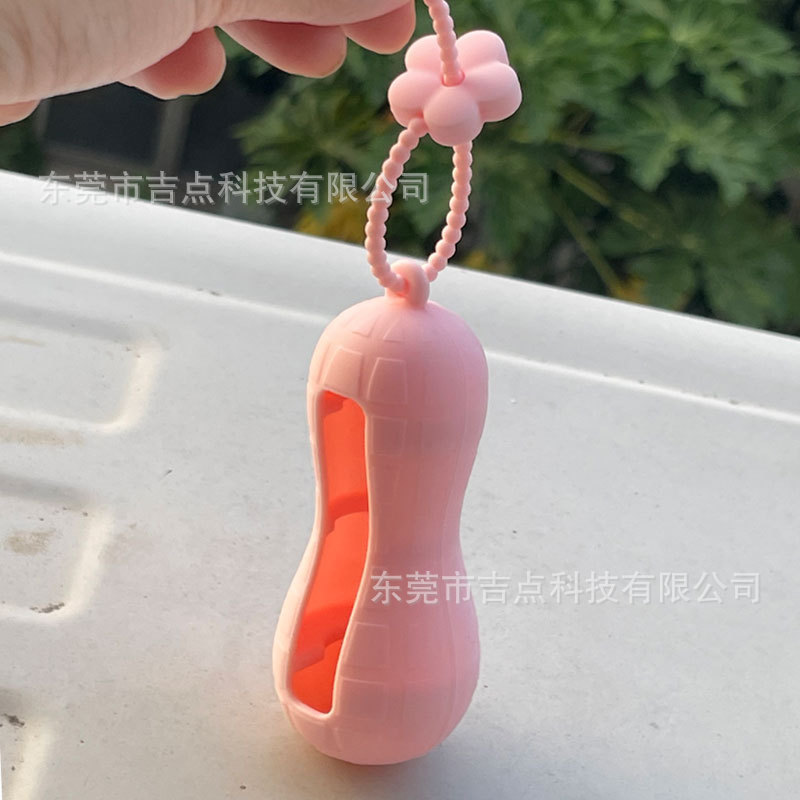 跨境口红硅胶套保护套食品级创意造型硅胶唇膏套防摔便携保护壳|undefined