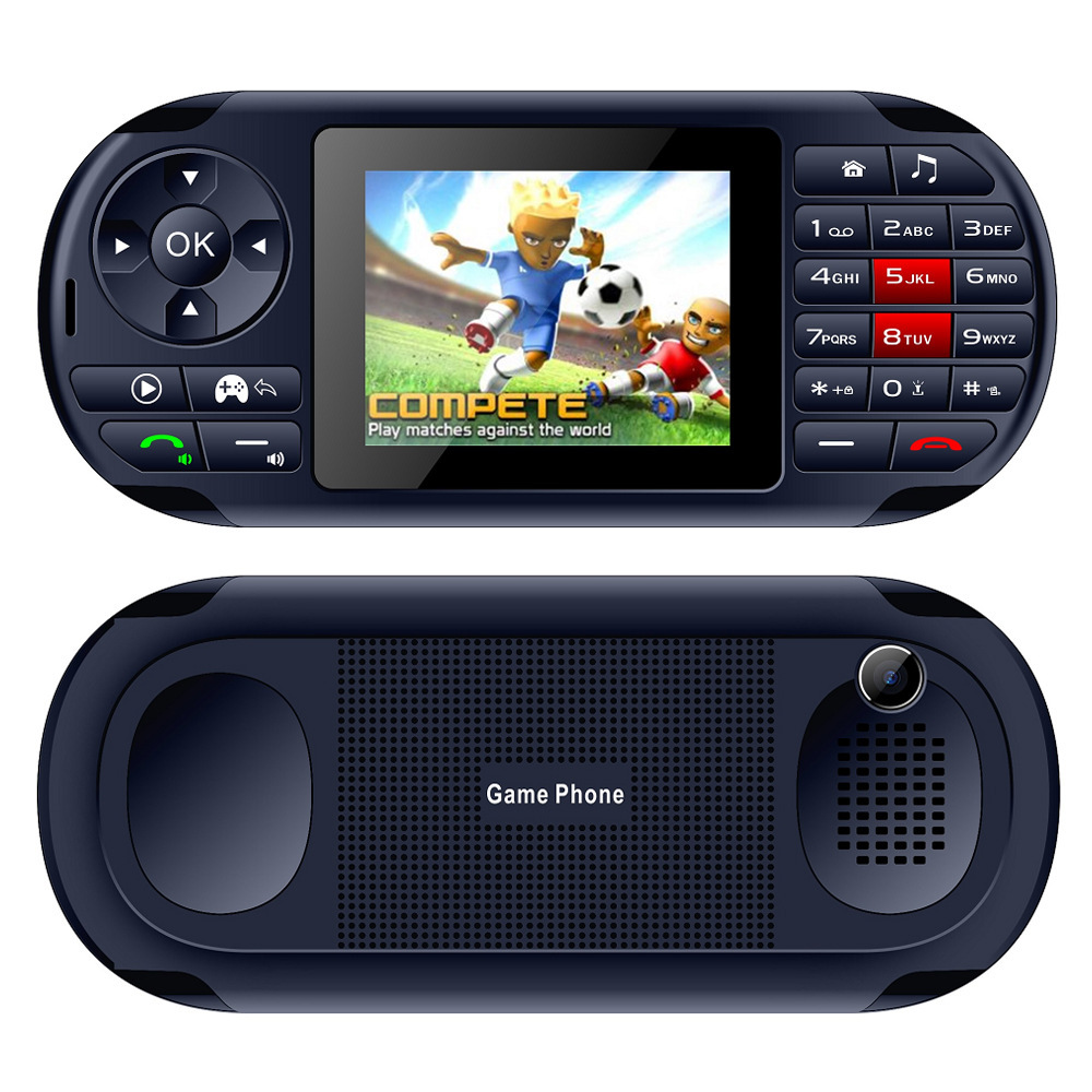 跨境外貿 2.8寸直板按鍵PSP 遊戲機4頻手機 Game 2019新款雙卡