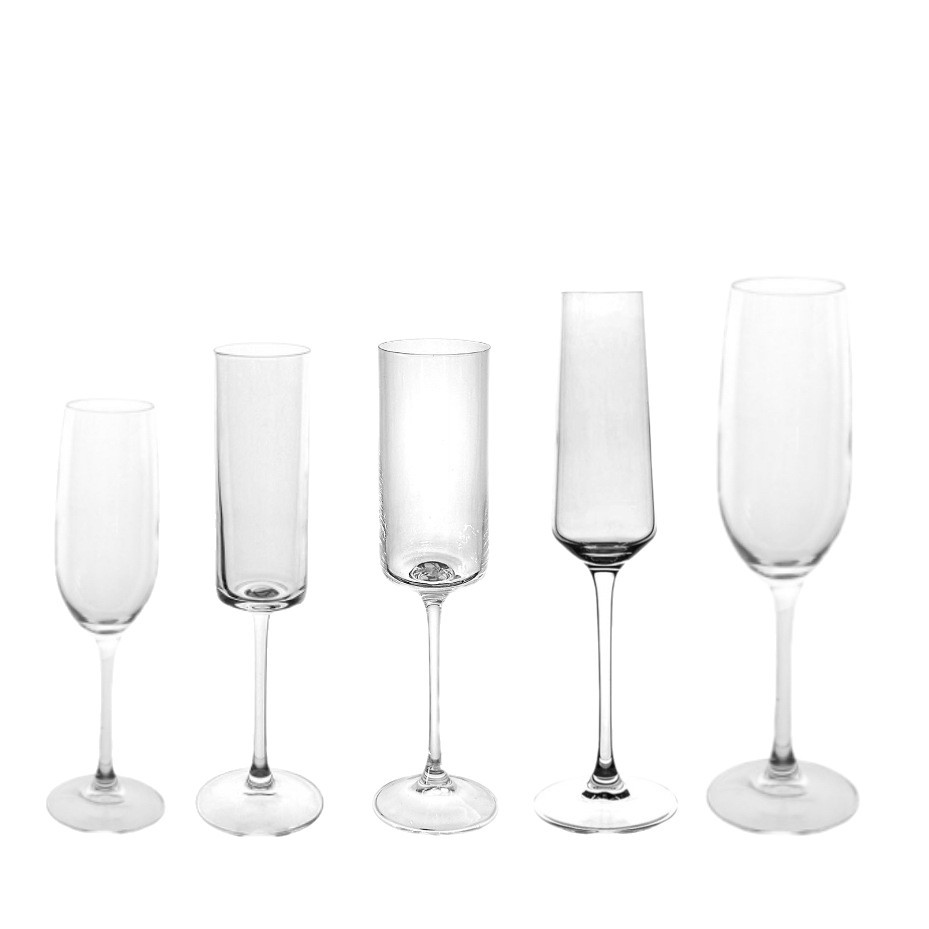 Spot al por mayor tazas cortadas en frío tazas de champán tazas de vino tazas de vino blanco tazas de vino burbujeantes tazas de vino impresión logo