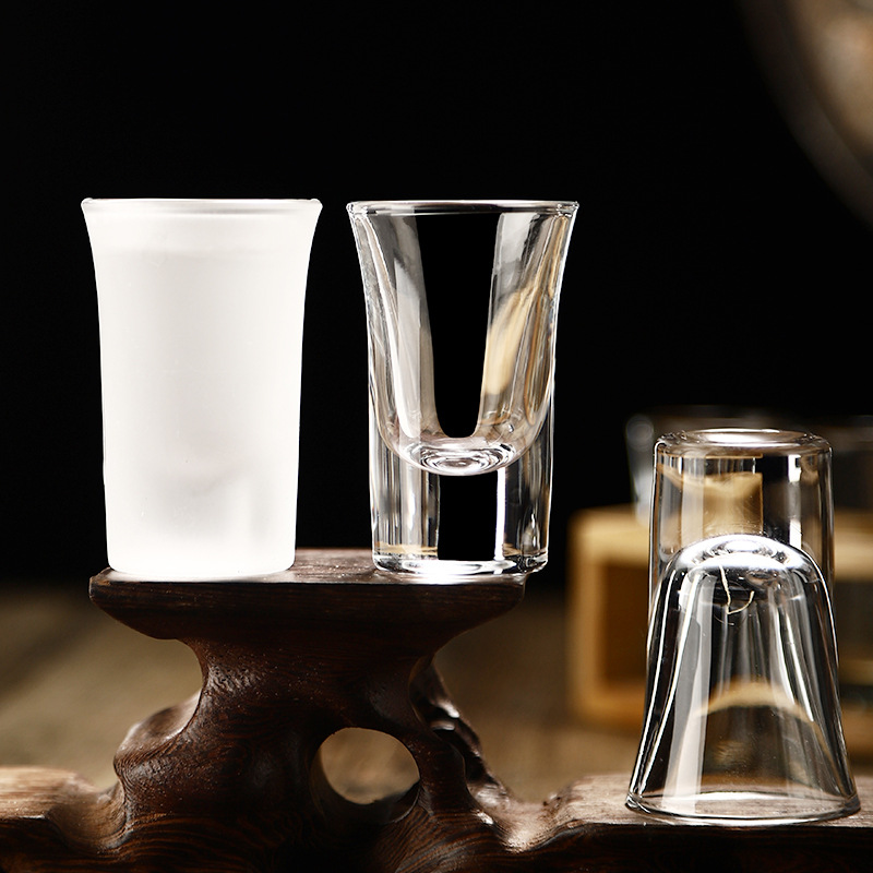 Bamboo bullet cup holder white wine cup holder spirits cup holder wine divider storage rack bamboo rack set one cup holder