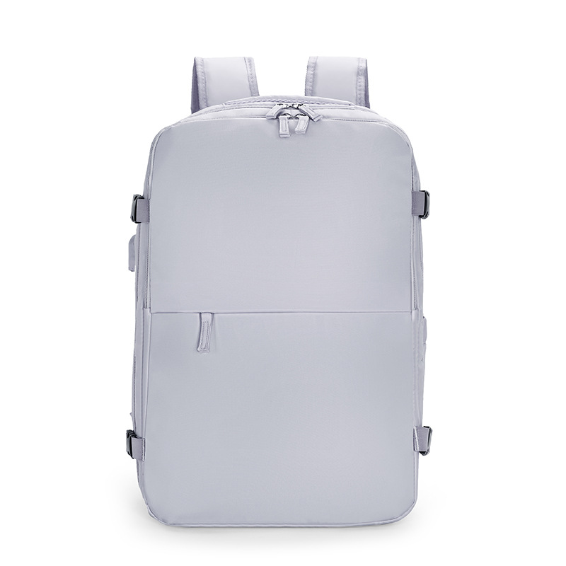 Mochila de hombro ocio transfronteriza de gran capacidad, mochila de viaje de corta distancia, separación seca y húmeda de zapatos independientes, mochila de computadora