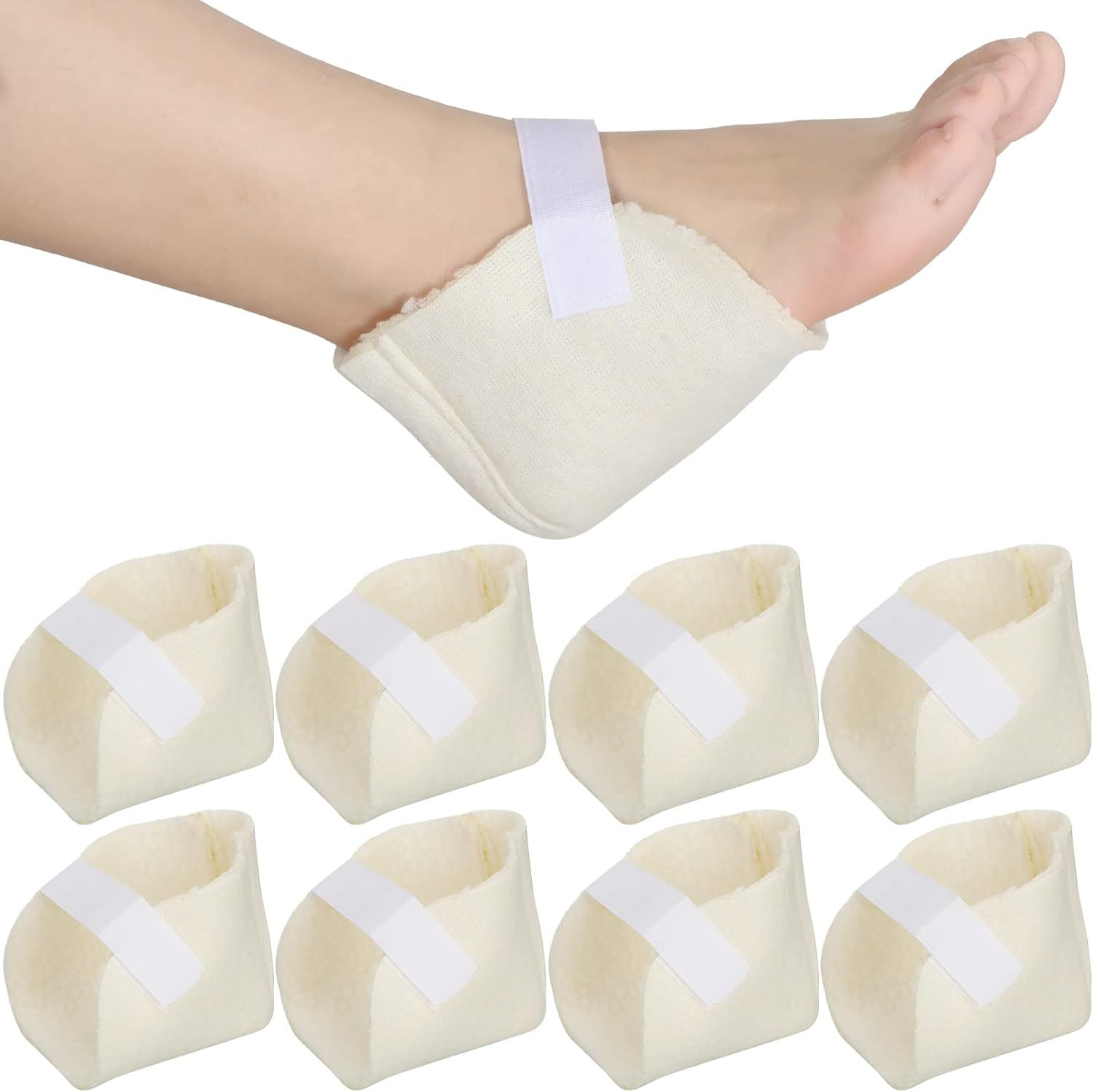 Cross-Border Hot-Selling Foot Injury Protection Pad Heel Protector Heel Pad Heel Warmer Cover to Fix Ankle