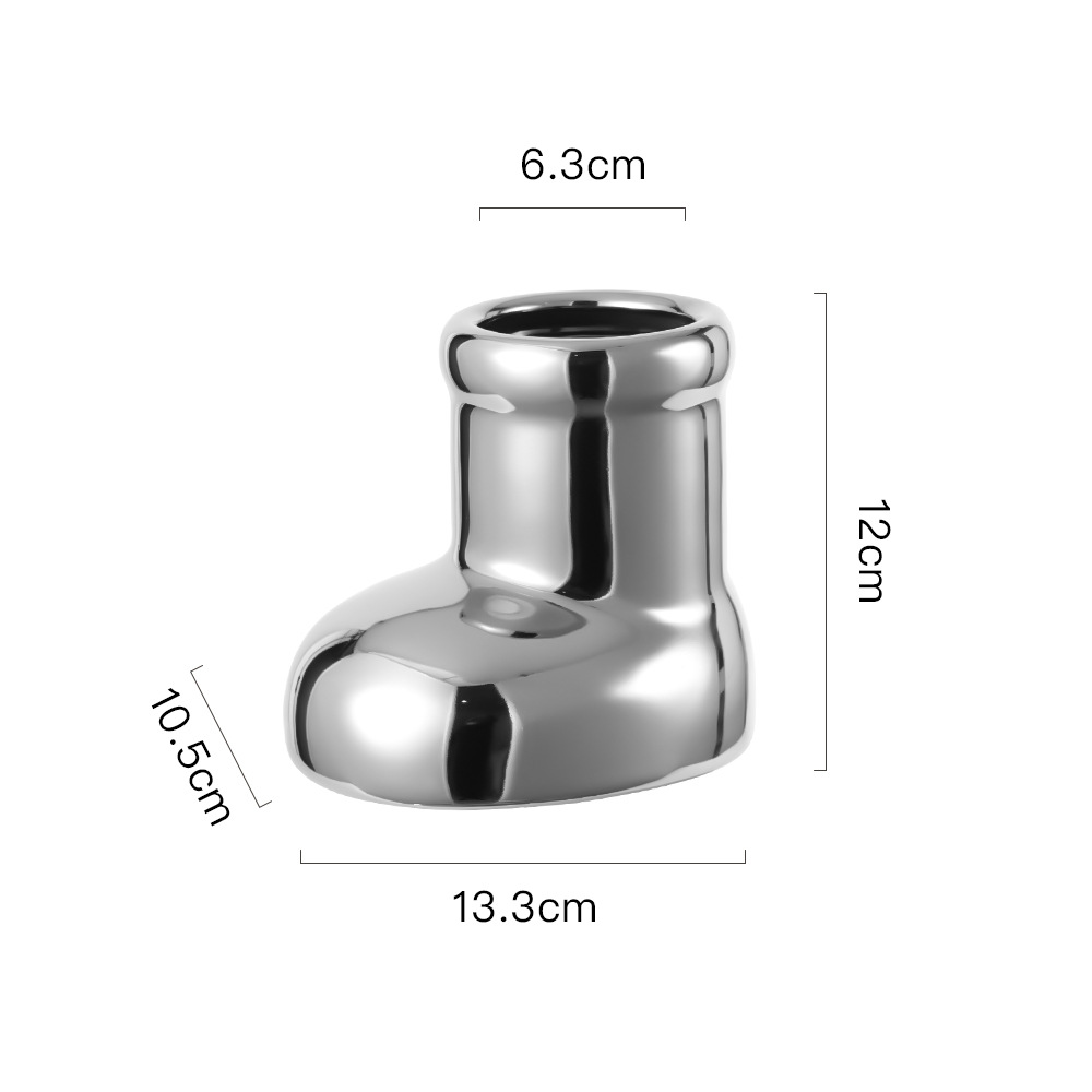 작은 실버 신발