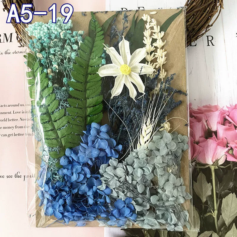Materials set, postcard flower-shaped, handmade, bouquet, wholesale