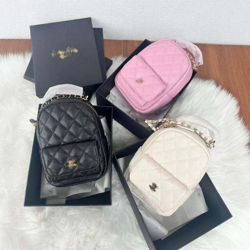 New Counter Points Lingge Mini small size Backpack Chanel Style Crossbody Fashion Big Brand Explosions