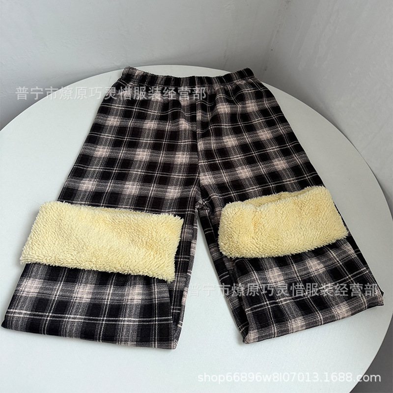 Pantalones de pijama de franela de coral de dibujos animados, pantalones de pijama de hombre, pantalones de invierno de otoño de mujer, pantalones caseros