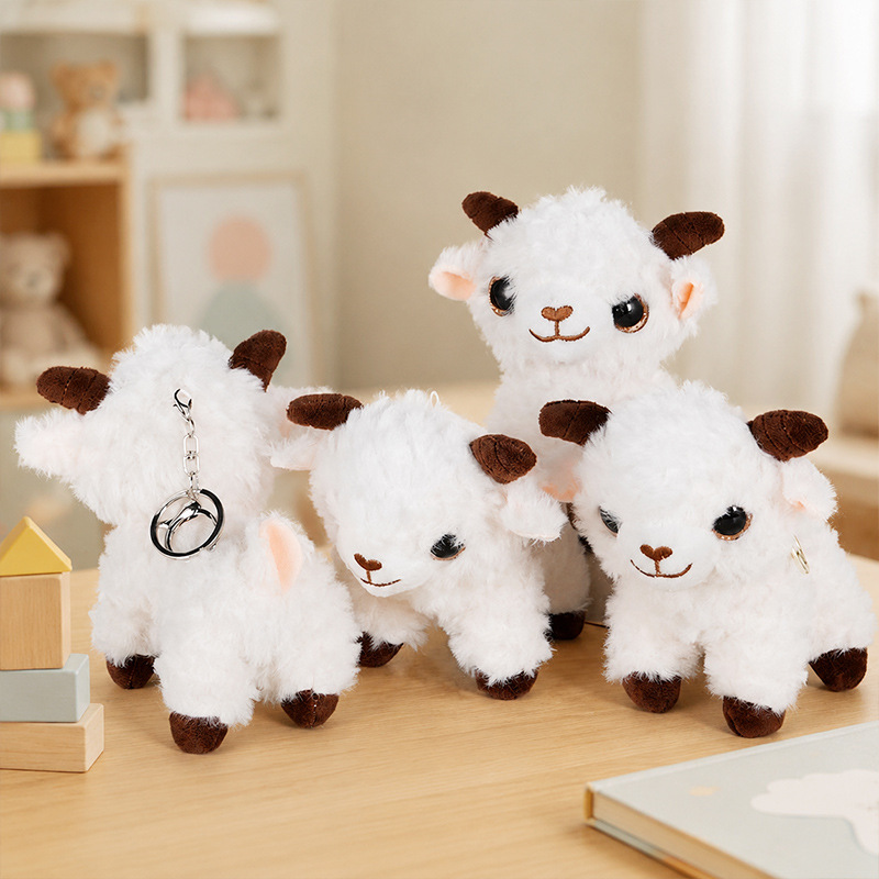 Internet celebrity cute little woolen toy pendant school bag accessories keychain pendant travel check-in souvenir