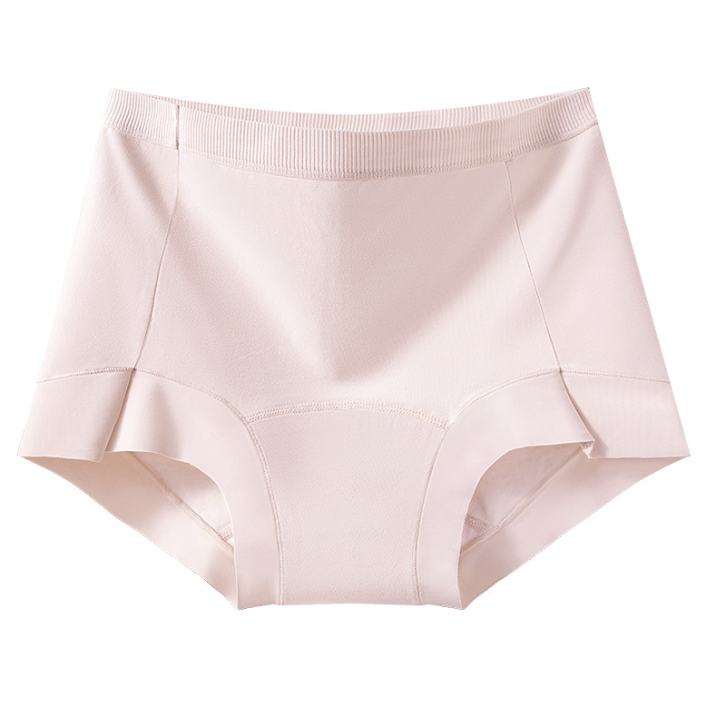 60S bóxer de algodón suave de gran tamaño de alta elasticidad calzoncillos 10A antibacteriano y alarga entrepierna de algodón de cintura alta calzoncillos transpirables para mujer