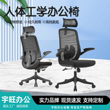 人体工学办公椅厂家专业批发新款多功能人体工学办公会议培训椅