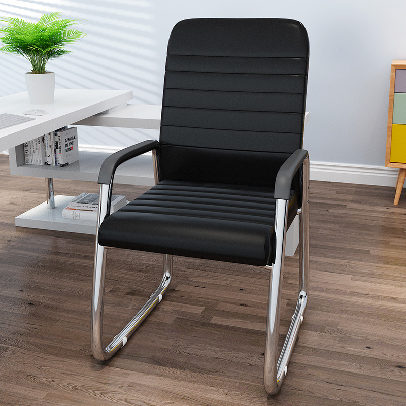 09-[실버 랙⭐검은 pu 가죽]