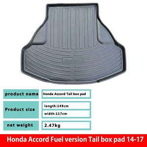 Honda Accord üçün aşınmaya, suya davamlı, ekoloji TPE baqaj matı
