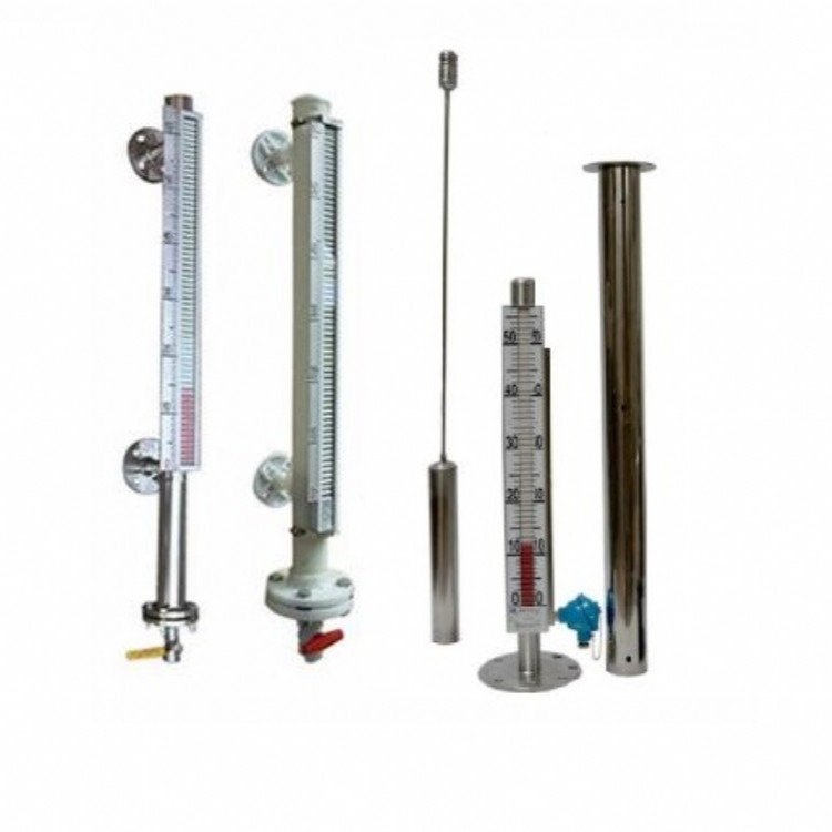 UZ-JF 磁翻板液位计（顶装远传型）直接安装于容器顶部,通过浮球