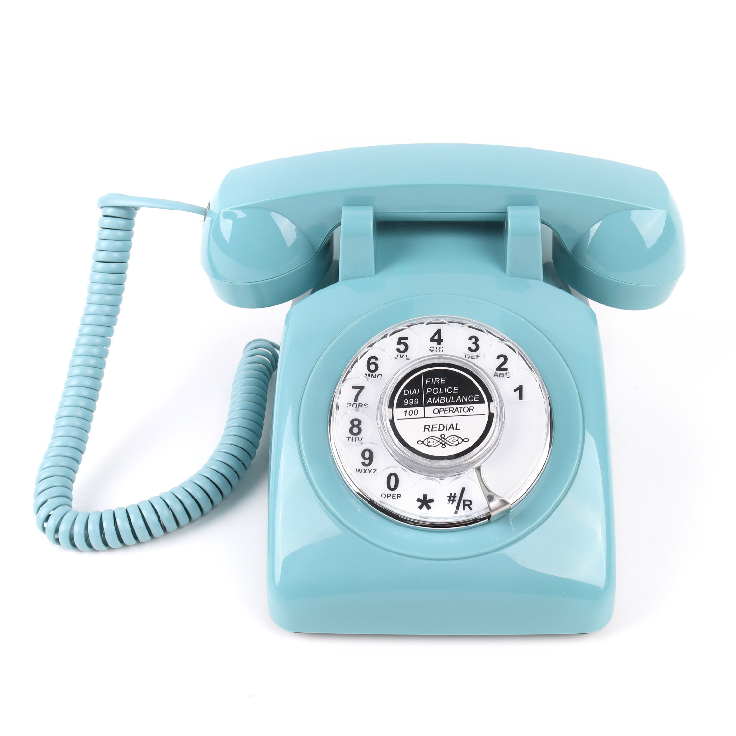 Antiguo teléfono Tarjeta de inserción de hotel habitación de huéspedes casa fijo retro teléfono fijo Dial-Up teléfono mayorista fabricante