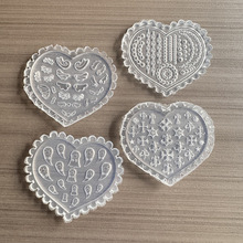 高透美甲硅胶模具3D雕花模板天使翅膀十字架链条幽灵指甲雕花工具