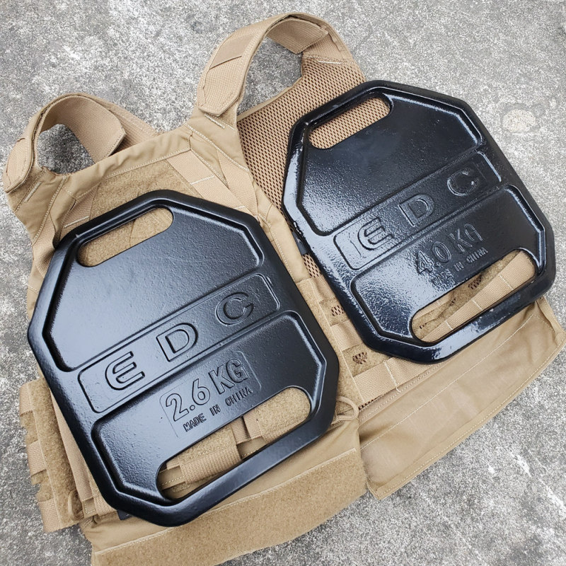 Fitness Weight-Bearing Steel Plate 5.11 Tactical Training Vest Dumbbell Weightlifting Health Exercise Squat Ue