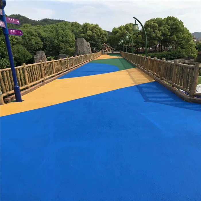 Цветные противоскользящие материалы для покрытия Некрасивые цветные фторсиликатные покрытия Цветной герметизирующий слой Материалы для цветного герметизирующего слоя