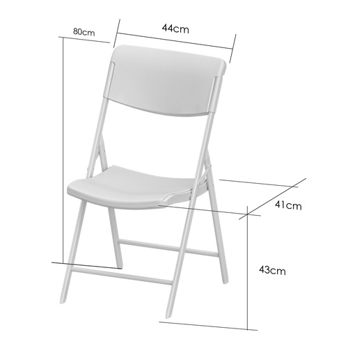 Plastic Training Office Folding Chair Simple Portable Back Chair Simple Stool Activities Conference Chair
