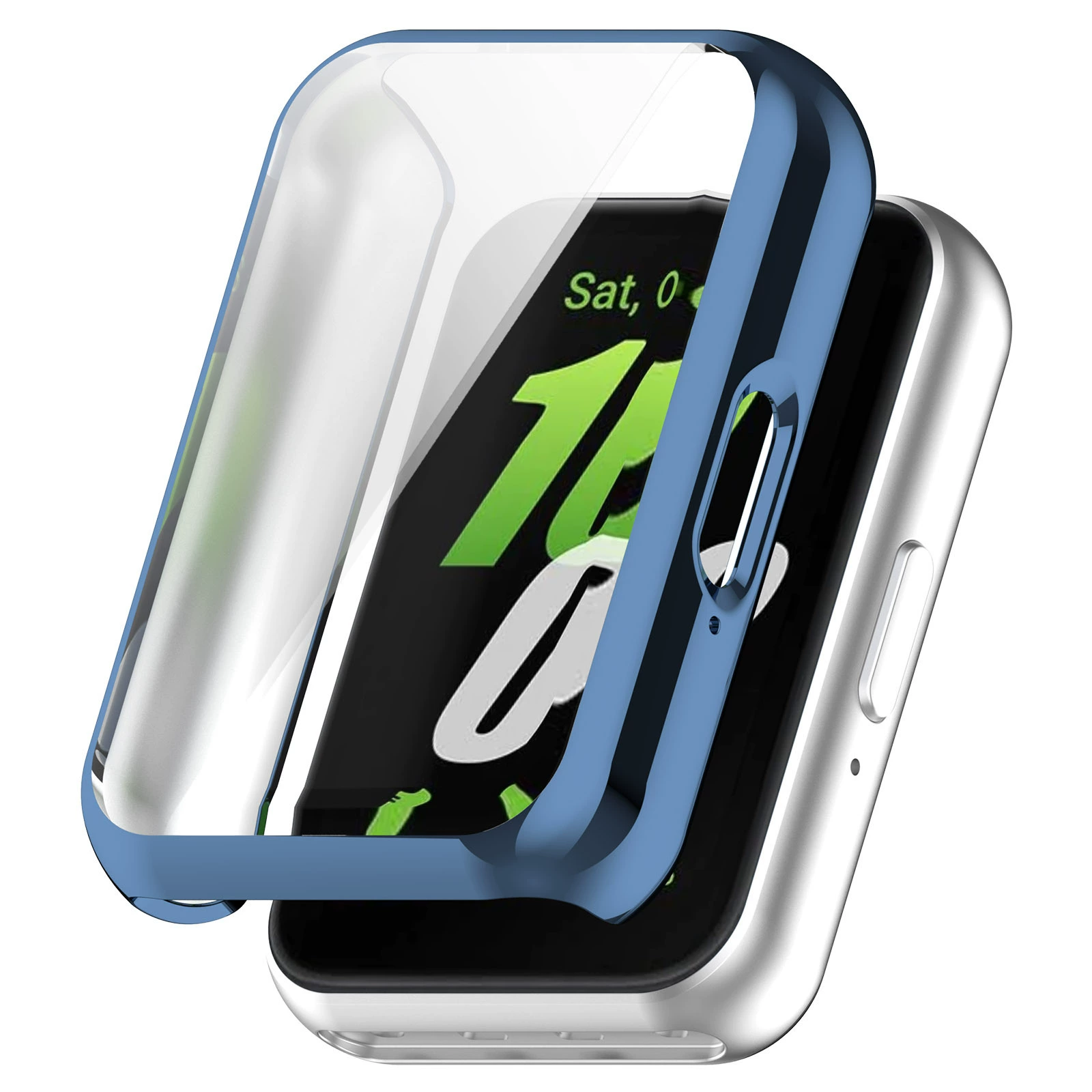 Защищающий чехол из TPU с мягким клеем для Samsung FIT3 полное покрытие - электропокрытие защищающий чехол