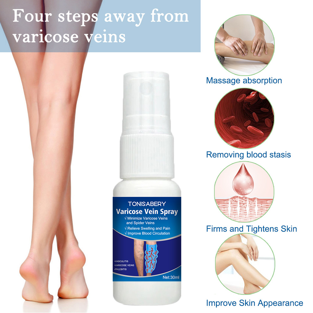 Spezielles 30ml Quzhang Regenwurm Bein-Aktivierungsspray zur intravenösen Massage_voghion.com