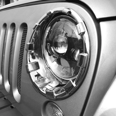 Lamp eyebrow Wrangler Jk Large Aperture
