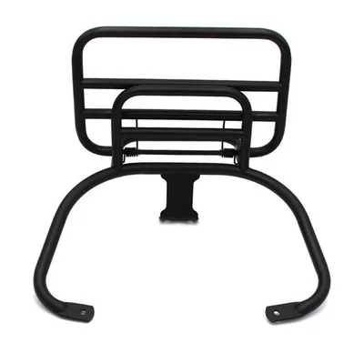 Motorcycle tail – Suitable for Vespa Sprint - gts-gtv-folding-shelf-blackbackless-model-high-quality-compatible-with-original-rear-guardrails