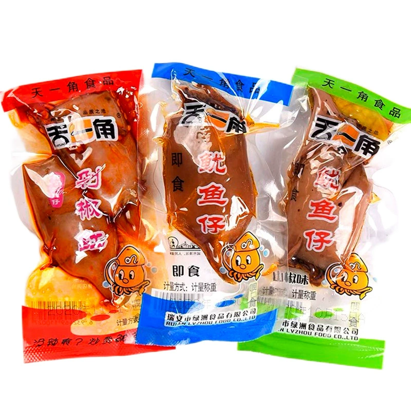 Снеки из кальмара 天 味 味 天, морепродукты и блюда на перекус, 5 кг