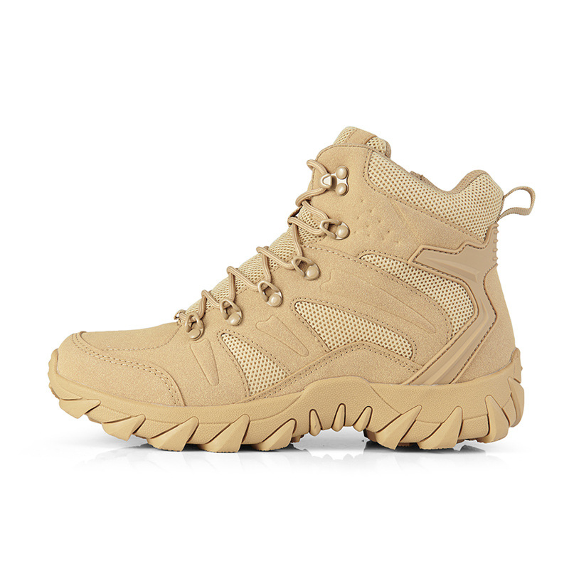 Botas de combate ultraligeras zapatos de hombre de verano casuales transpirables zapatos de montaña botas tácticas al aire libre botas de herramientas botas Martin botas del desierto