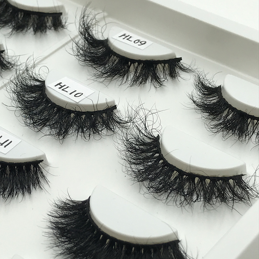 Explosive 15mm18mm mink false eyelashes...