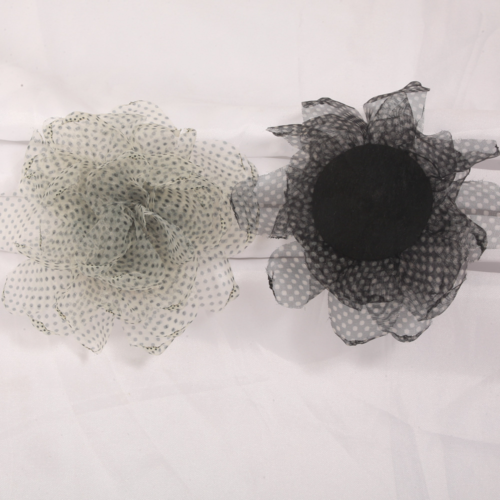 Super stylish French-style polka dot hair clip for women, exuding elegance, 2025 new large-size hair accessory for creating a chic updo at the back of the head